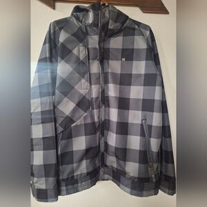 686 x KREW Limited Edition Times Line Buffalo Plaid Snowboard Ski Jacket M